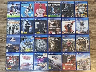 playstatio: 1disk=25azn / 3disk=60 Şəkildə olan disklərdi–başqa disk yoxdu❗ Qiymət — 2