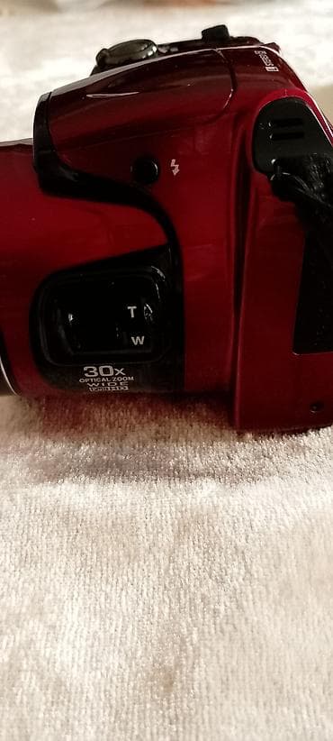 iphone 16 azn: Nikon COOLPIX L820 rəngli (qırmızı) superzoom fotoaparat - 30x optik — 1