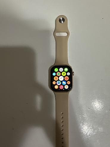 saat satilir: Smart saat, Apple, Sensor ekran, rəng - Qızılı — 4