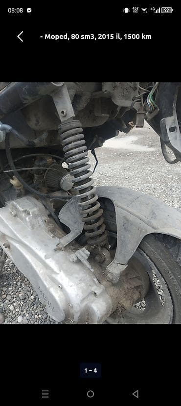 Moped – 80 sm3, 2015 il, 1500 km

problemi yoxdu bidene akmator lazmdr — 2