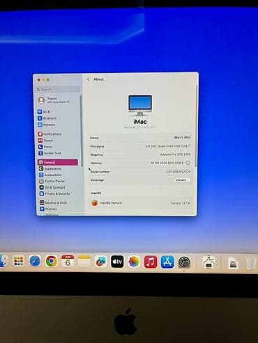 en ucuz apple macbook pro: IMac Amerikadan yeni gəlib 🤩 iMac 2017 21.5inch 4K i7-7700 Ram: 16gb — 4