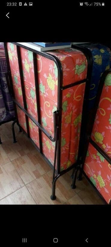 купить раскладушку в баку: Новый, Раскладушка с мочалкой — 14