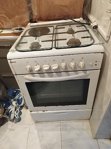 qaz sobasi temiri: Qarışıq sobası Ayrıca dayanan, 4 gözlü, İşlənmiş — 2