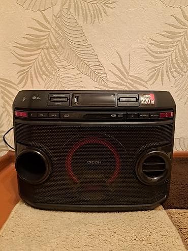 hauser televizor: LG XBOOM partnyor səs sistemi – 220W RMS güc Xüsusiyyətlər: - Güclü — 3