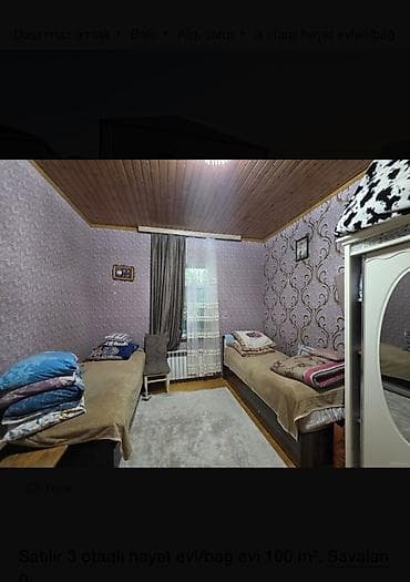 cuce sekilleri: Савалан 3 комнаты, 100 м², Свежий ремонт — 8