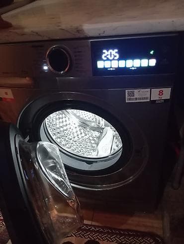 qapi celengi: Toshiba önyükləməli paltaryuyan maşın - Yük həcmi: 8 kq (etiketdə — 2