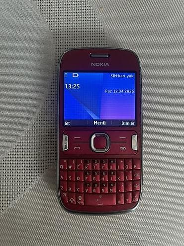 nokia 3660: Nokia rəng - Qırmızı, Düyməli — 1