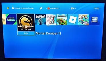 plastion 4: PS4 slim 1tb plombu üzərində, ideal vəziyətdə 2 pult + 20 oyun — 4