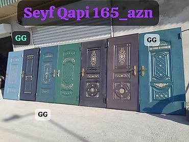 qar kureciyi: Yeni Giriş qapısı 90x205 sm Zamok və çərçivə ilə, Zəmanətli, Ödənişli quraşdırma, Ünvandan götürmə, Ödənişli çatdırılma — 1