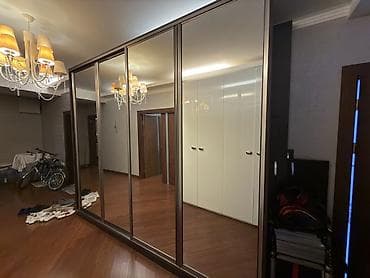 Mebel: İşlənmiş, 4 qapılı, Güzgülü, Kupe, Düz dolab — 1