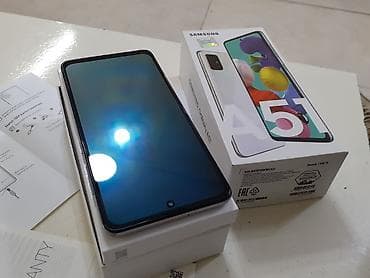 a3 samsung: Samsung Galaxy A51, 128 GB, rəng - Ağ, Zəmanət, Düyməli, Sensor — 8