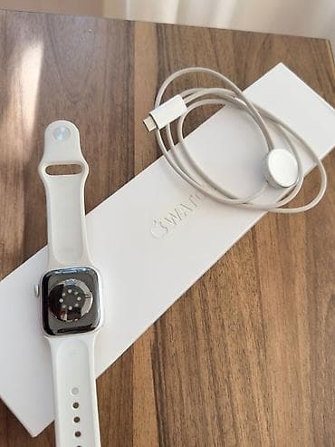 Smart saat, Apple, Suya davamlı, rəng - Gümüşü