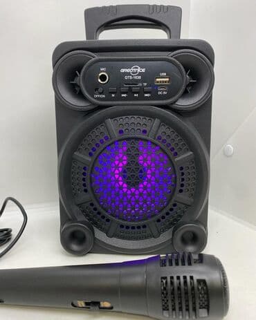səsucaldan: "Greatnice"daşına bilən karaoke mikrofonlu bluetooth səsucaldan — 2