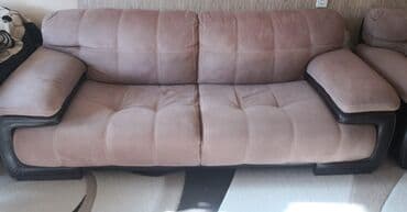 диван бу: Диван, Б/у, Нераскладной, Без подьемного механизма — 1