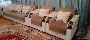 Masalar və oturacaqlar: Endirim edildi ❌ Divan kreslo desti 80 azn Her ucu bazalidir Tek — 3