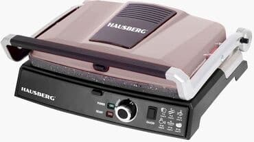 barbeku: Toster Hausberg, rəng - Çəhrayı, Yeni, Rayonlara çatdırılma, Ödənişli çatdırılma, Ünvandan götürmə — 1