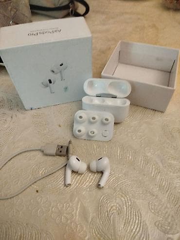 qulaqcıq bluetooth: İşlənmiş Simsiz (Bluetooth) Qulaqcıqlar, Apple, rəng - Ağ — 2