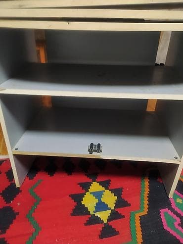 Дом и сад: Б/у, Угловой ТВ стенд, С полками, Ламинат — 2