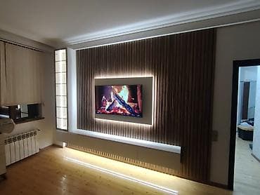 Sifarişlə ofis mebeli: Siyirməli, Polkalı, MDF — 5