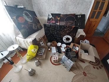 Kafe və kofe məkanları üçün avadanlıq və dekor dəsti 5 Ədəd cay evi