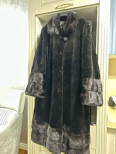 Kürk, XL, 2XL, 3XL, rəng - Qara