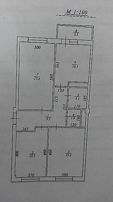 mida: Binəqədi qəs., 3 otaqlı, Yeni tikili, 73 kv. m — 7