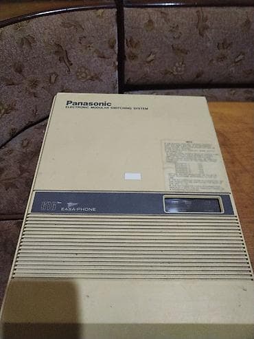 Modemlər və şəbəkə avadanlıqları: Mini ats panasonic. Islanmisdi islek veziyetdedi. Isdeyen zeng eliye — 1