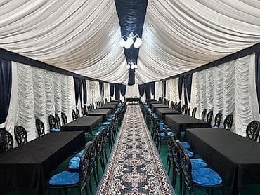 arko pencere: İcarəyə/verilməyə hazır müvəqqəti mərasim çadırı və iç avadanlıqları — 3