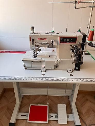Техника и электроника: ⸻ Satılır: BRUCE P5 Sənaye İnterlok (Coverstitch) Maşını Tam işlək — 2
