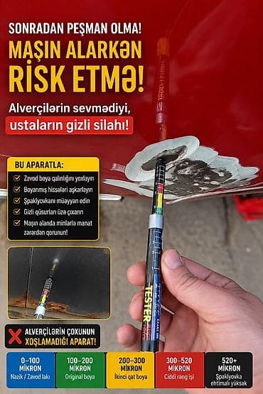 BEZKRASKA APARATİ MASİN ALARKEN MUTELQ İSTİFADE EDİLMELİDİ!!! Maqnitli