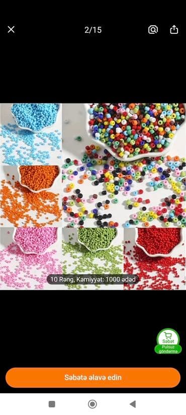 кыст аль хинди в турции: İstədiyiniz bütün rəngdə qum muncuqlar mövcutdur. Paçkası sadəcə 65 — 1