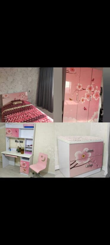 Qız üçün, İşlənmiş, Yazı masası, Dolab, Tumba