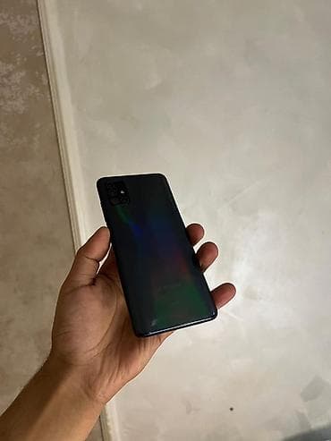 iphone 6 's: Samsung Galaxy A51 5G, 64 GB, rəng - Qara, Barmaq izi, Face ID — 9