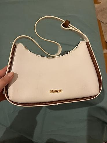 Женская одежда: Ağ rəngli çiyin/handbag – RIMENSE - Material: süni dəridən ağ korpus — 1