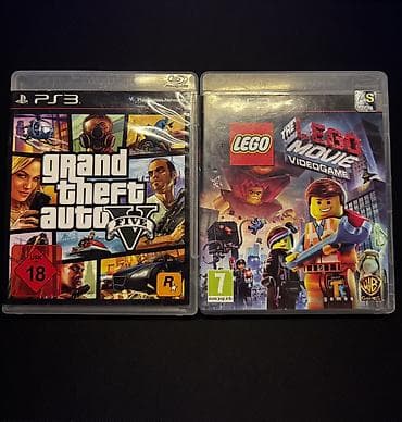 disqler: PS3 oyun diskləri – orijinal qablaşdırmada Grand Theft Auto V The — 1