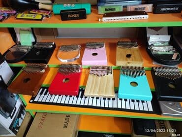 sintezator almaq: Kalimba 17 Klaviaturalı Başparmak Piano, Sazlama Çəkici və Tədris — 8