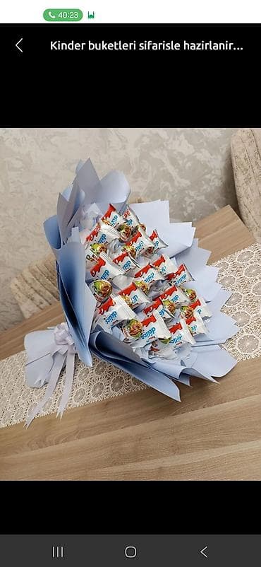 Другой декор и предметы интерьера: Şirniyyat Buketləri – sifarişlə hazırlanır - Tərkib: Raffaello — 2