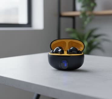 ayfon 13 dubayski: Yeni Simsiz (Bluetooth) Qulaqcıqlar, rəng - Qara — 1