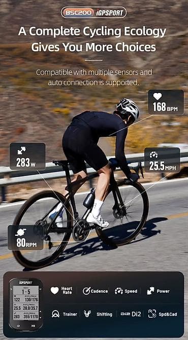 velosiped canta: Velospidometr IGSPORT BSC 200 orginal təzə alınıb demək olar — 5