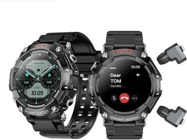 ağıllı saat: Smart saat, Sensor ekran, rəng - Qara — 3