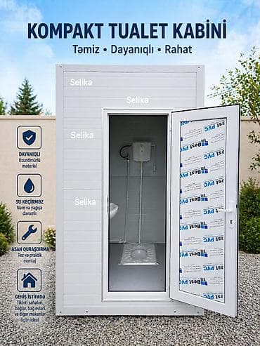 beton panel: Prefab Modul Kabin və Kompakt Tualet Kabini Məhsul təsviri: - Modul — 2