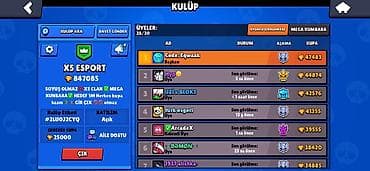 Salam x5 clan satılır 15 azn 1 m az galıb clan 800 k clandı isdeyen