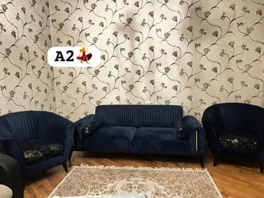 damafonlarin qiymeti: AYNUR 2 💃 Divan 2 ədəd kreslo Təzə kimi ideal vəziyyətdə Evin — 1