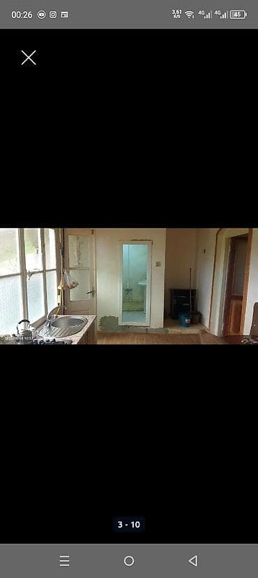 savalan evlər: Kirayə üçün sadə həyət evi – 2 otaq + mətbəx/balkon zonası — 7