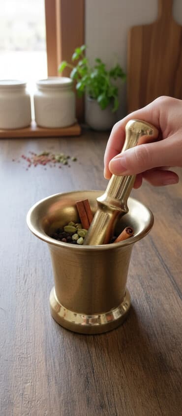 ov əşyaları: Qədim,bronz,bürünc həvəngdəsti.Super vəziyyətdə.5 kq.Qiymət sondur! — 1