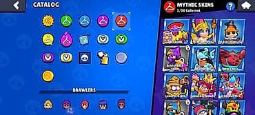 qızıl kulcə: Brawl Stars hesabı – yüksək səviyyəli kolleksiya - Brawlers: 88/101 — 9
