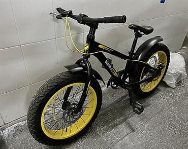 Uşaq/yeniyetmə üçün “Bumblebee” fatbike velosipedi - Güclü qalın