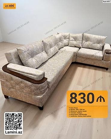 Künc divan – Kod: 6957 - Ölçülər: 300 × 200 sm - Mexanizm: Açılan lalafo.az -da Künc divan – Kod: 6957 - Ölçülər: 300 × 200 sm - Mexanizm: Açılan