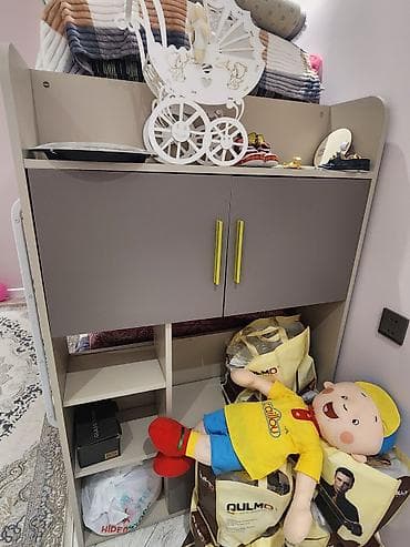 metbext mebili: Oğlan və qız üçün, Yeni, Çarpayı, Matras ilə — 5