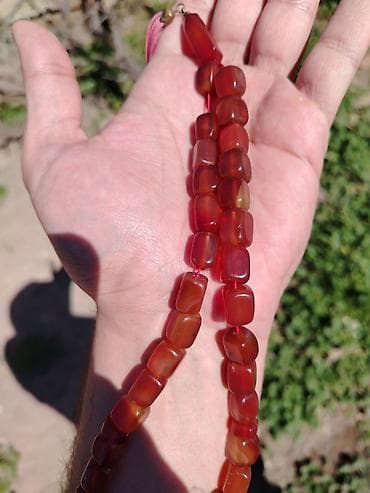 təşbeh: - Material: Katalin kehraba (bakelit əsaslı köhnə katalin tərkibli) - — 1